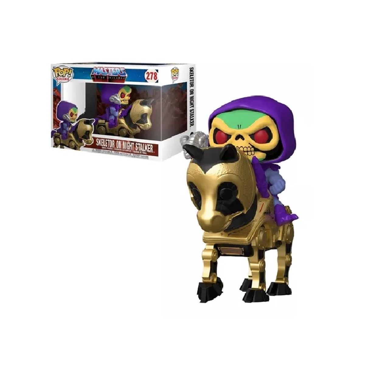 FUNKO - Funko MOTU N° 278 Skeletor with Night Stalker