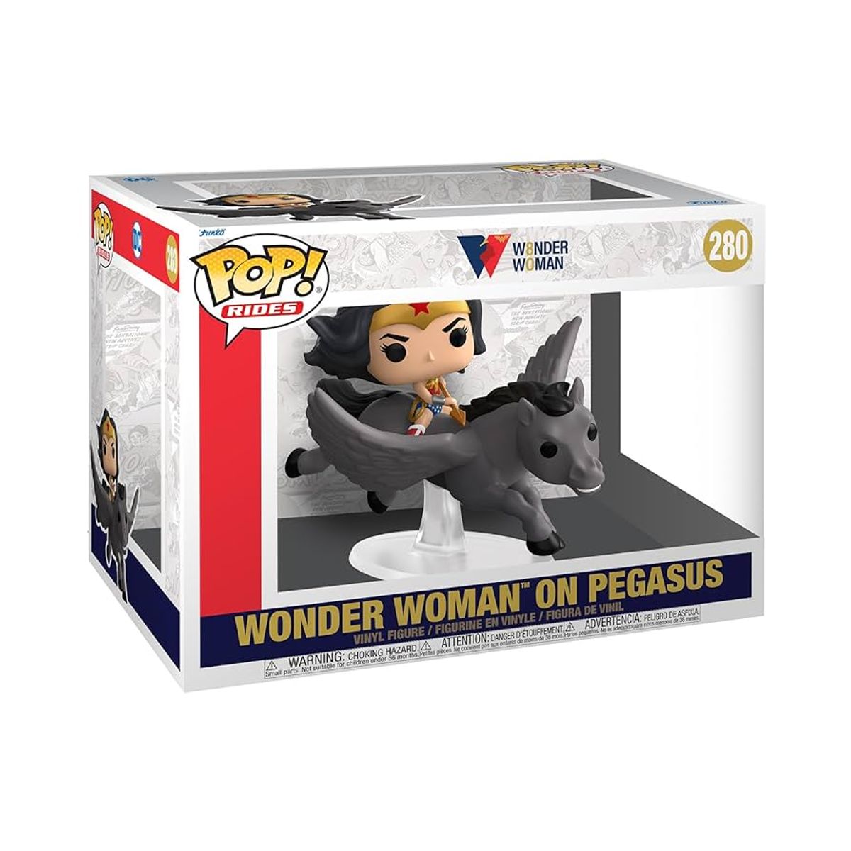 FUNKO - Funko Wonder Woman N° 280 Wonder Woman on Pegasus