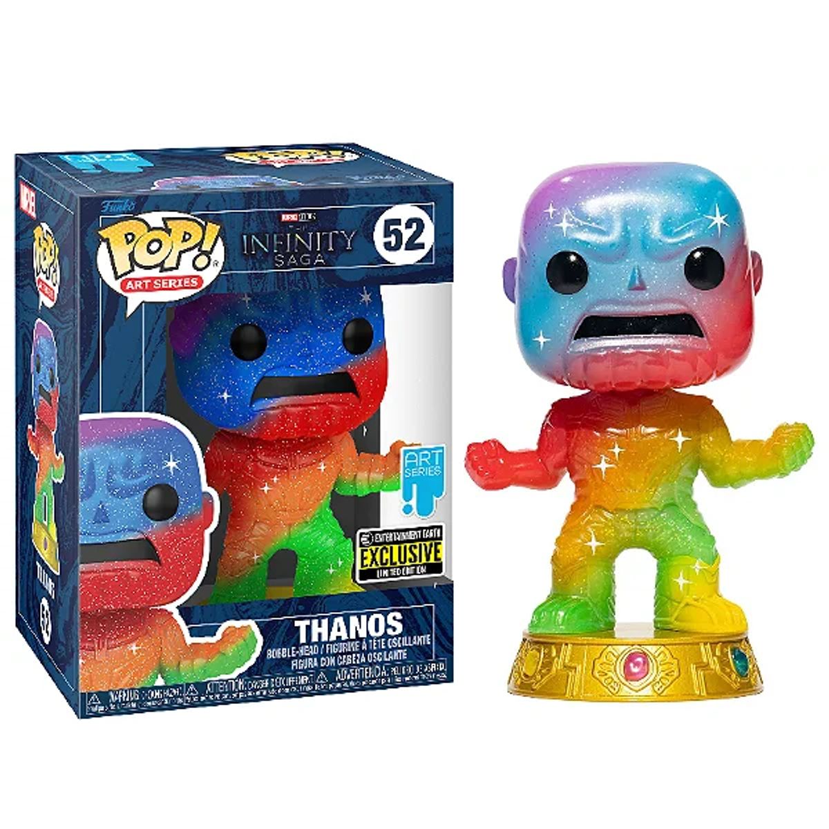 FUNKO - Funko Marvel N° 52 Thanos Art Series EE Exclusive
