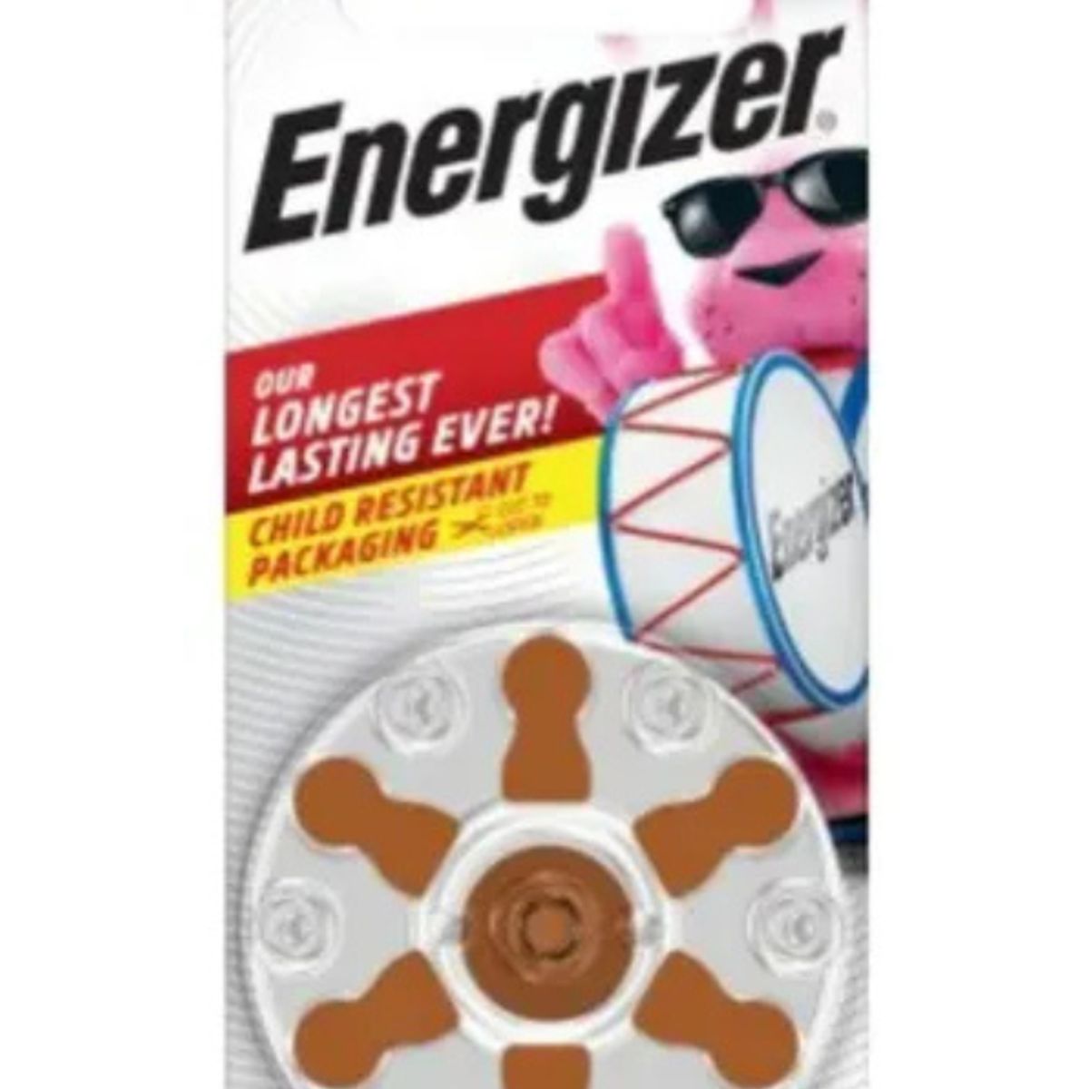 ENERGIZER - Caja de 60 Pilas Auditiva Energizer 312 blister x 6