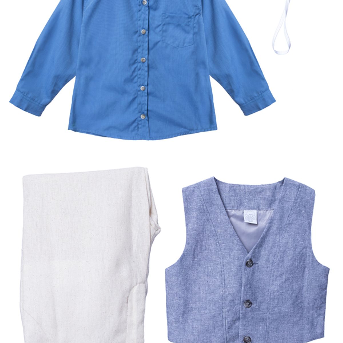 GENERICO - Conjunto para Bebe niño 4 piezas Andy Lino Crema