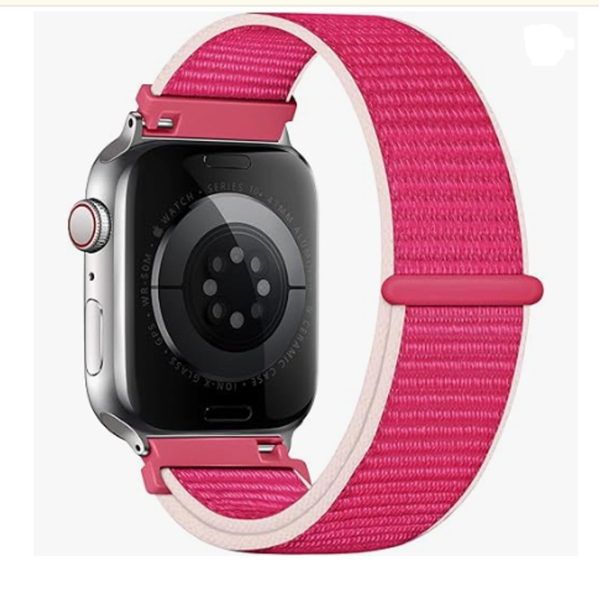GENERICO - Correa Nylon Clásica para Apple Watch 45mm - Fucsia