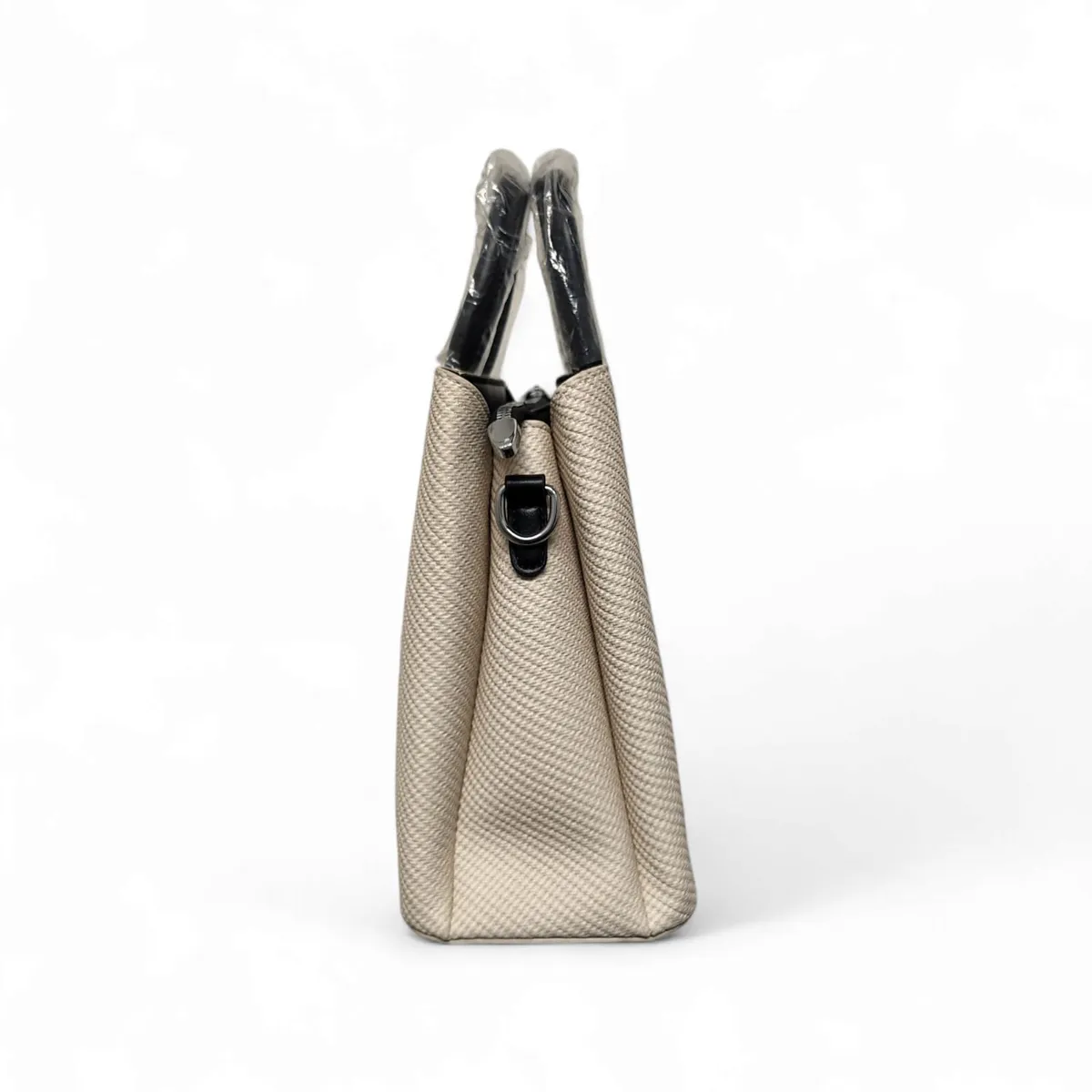 GENERICO - Cartera Para dama Con cierre elegante  color hueso