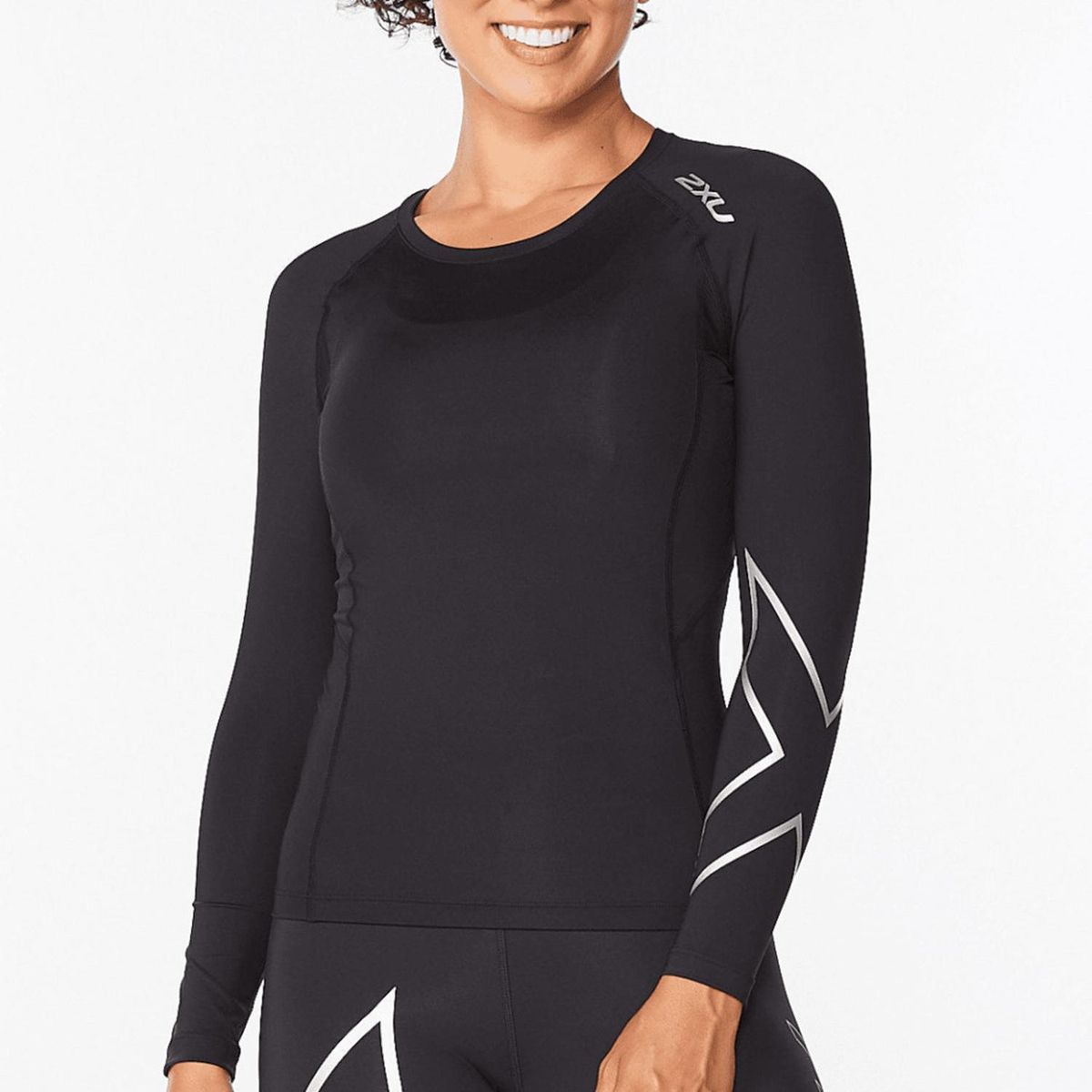 2XU - Polo 2XU Core Compression Long Sleeve Mujer
