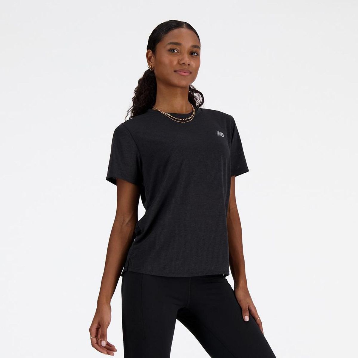 NEW BALANCE - Polo NEW BALANCE Athletics T-Shirt Mujer
