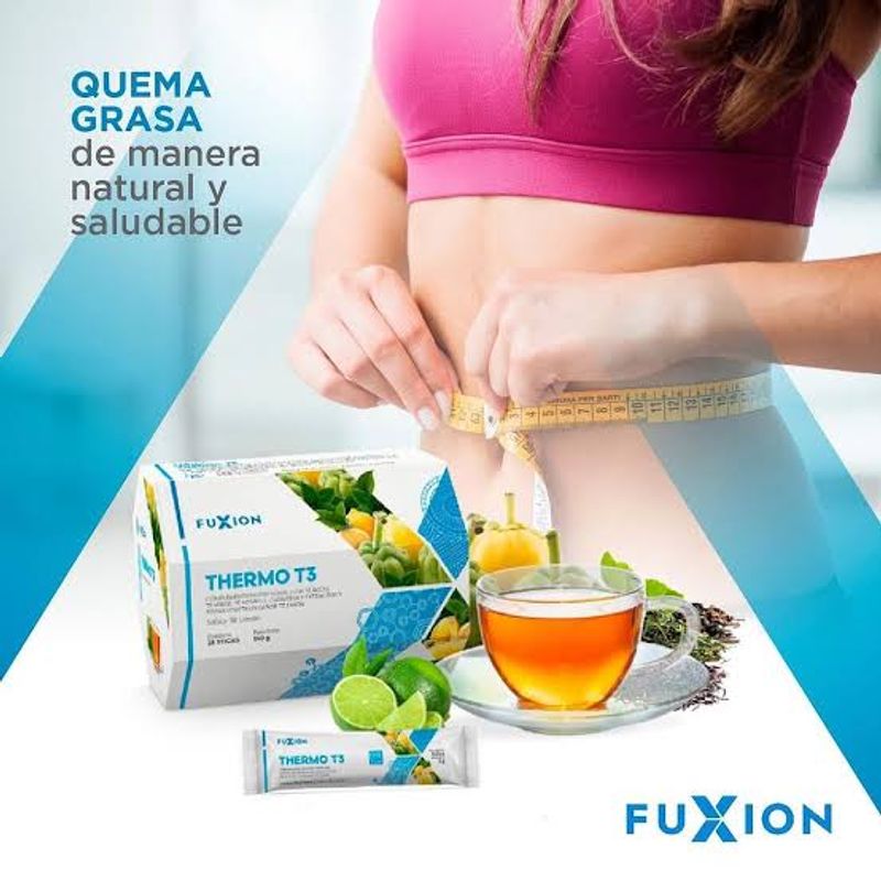 FUXION - THERMO T3 - FUXION (28 Sobres) TE LIMON -  QUEMAGRASA!!!