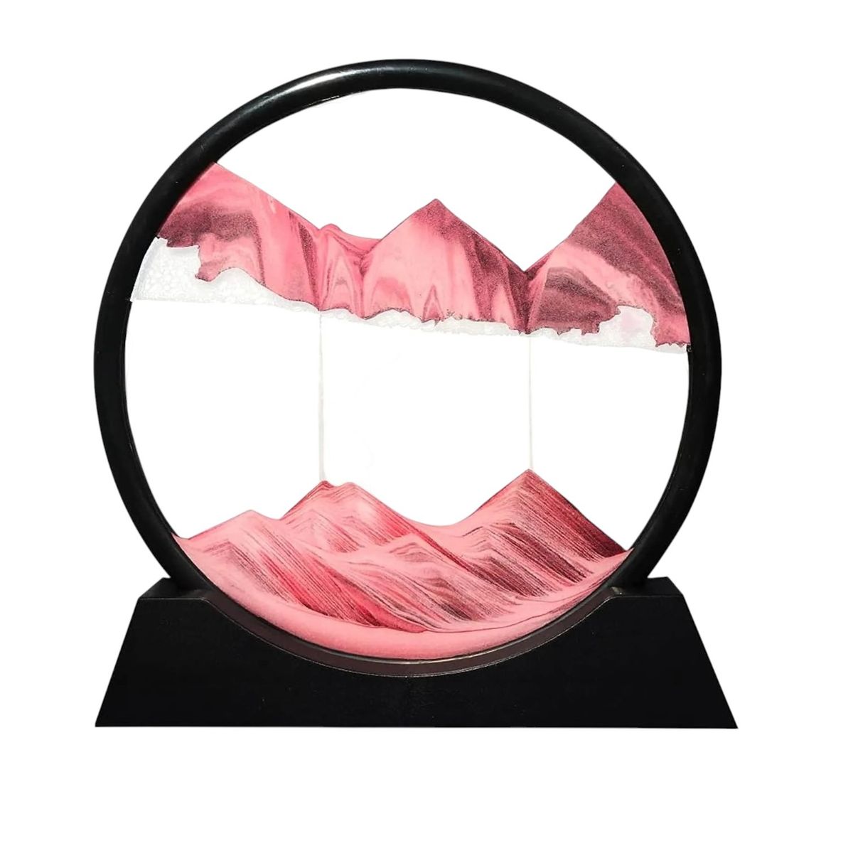 GENERICO - Adorno Reloj de Arena Rosado