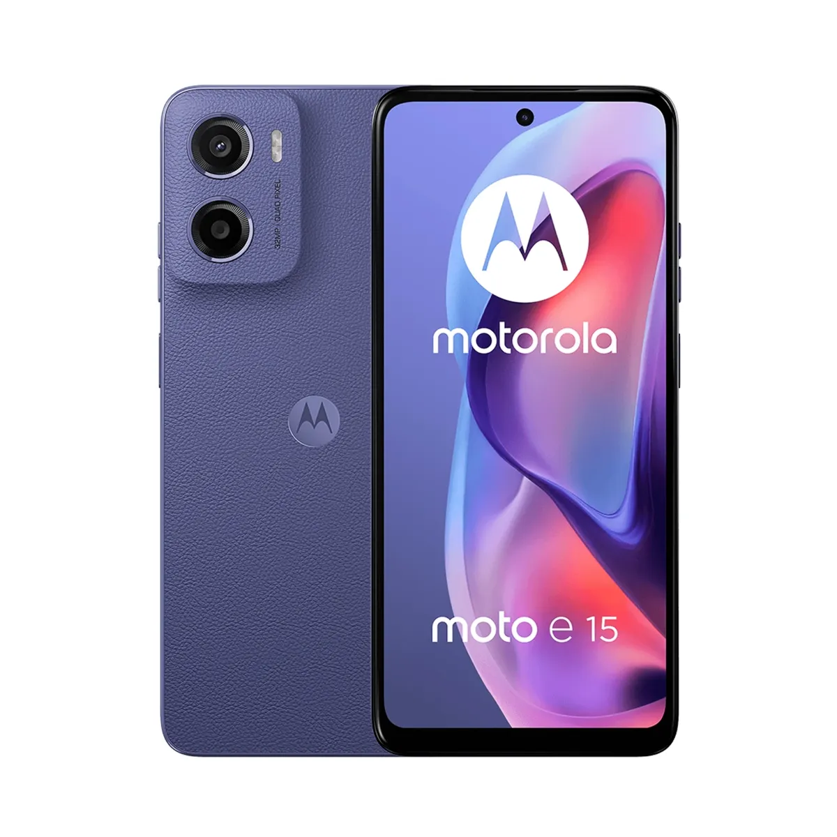 MOTOROLA - Celular Motorola Moto e15 64GB Morado 2GB Ram 4G Lte