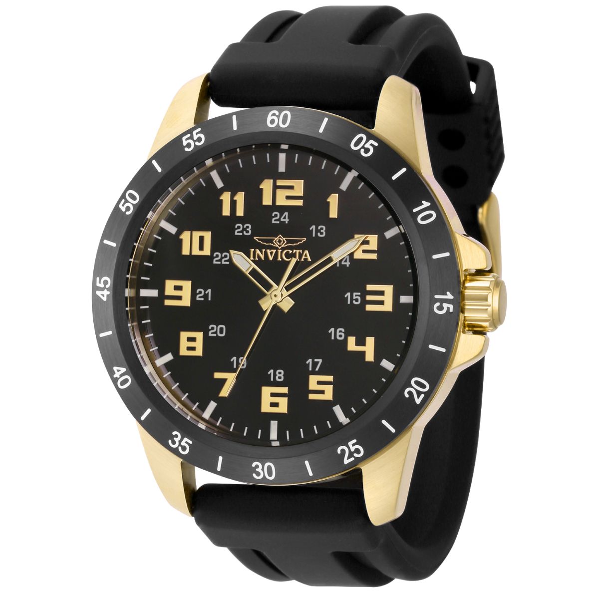 INVICTA - Reloj Invicta Pro Diver Stratus para hombre - 45 mm, negro (40005)