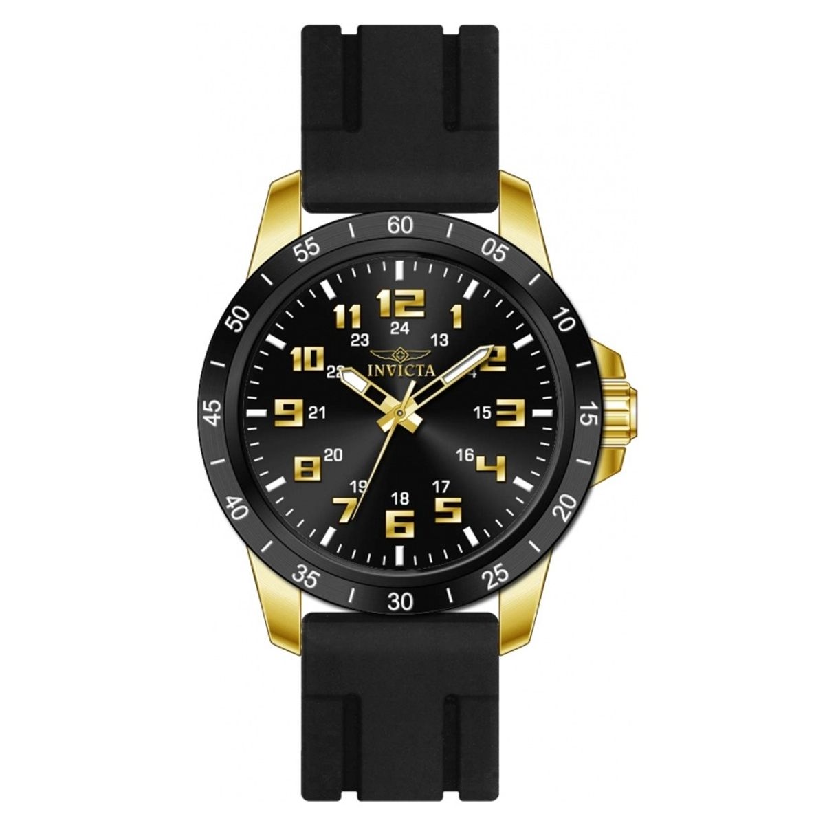 INVICTA - Reloj Invicta Pro Diver Stratus para hombre - 45 mm, negro (40005)