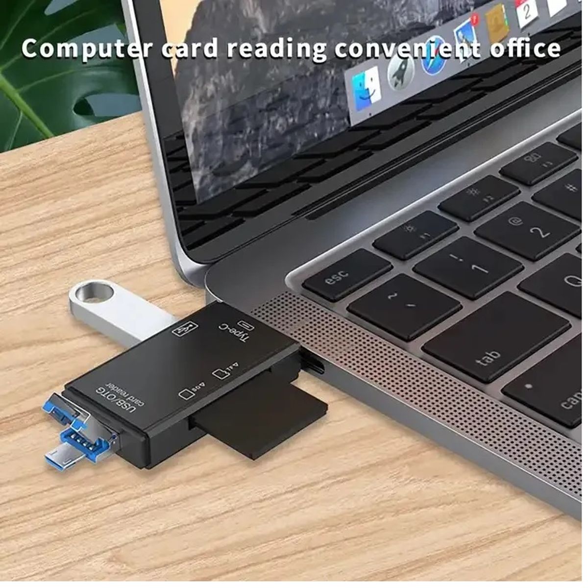 GENERICO - LECTOR DE TARJETAS INTELIGENTES USB A A USB-C ACCESORIOS