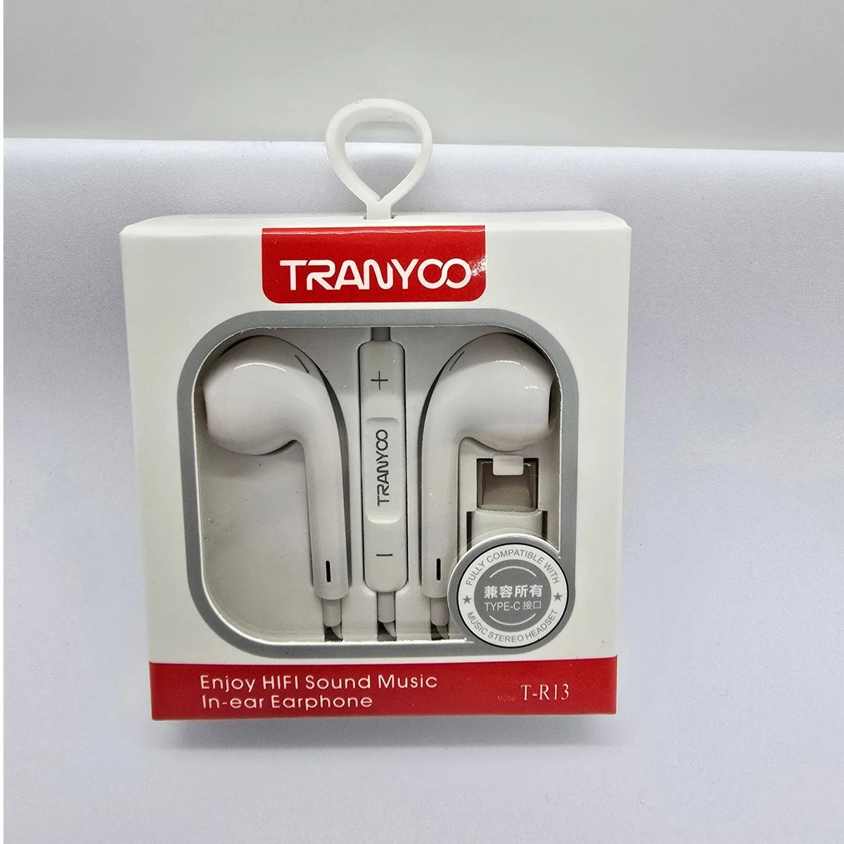 TRANYOO - Audifonos Con Cable TIPO C Tranyoo Blanco