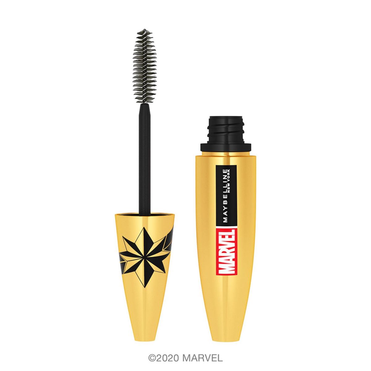 MAYBELLINE - Colección Marvel: Máscara Colossal Big Shot Wsh Tono Negro Maybelline