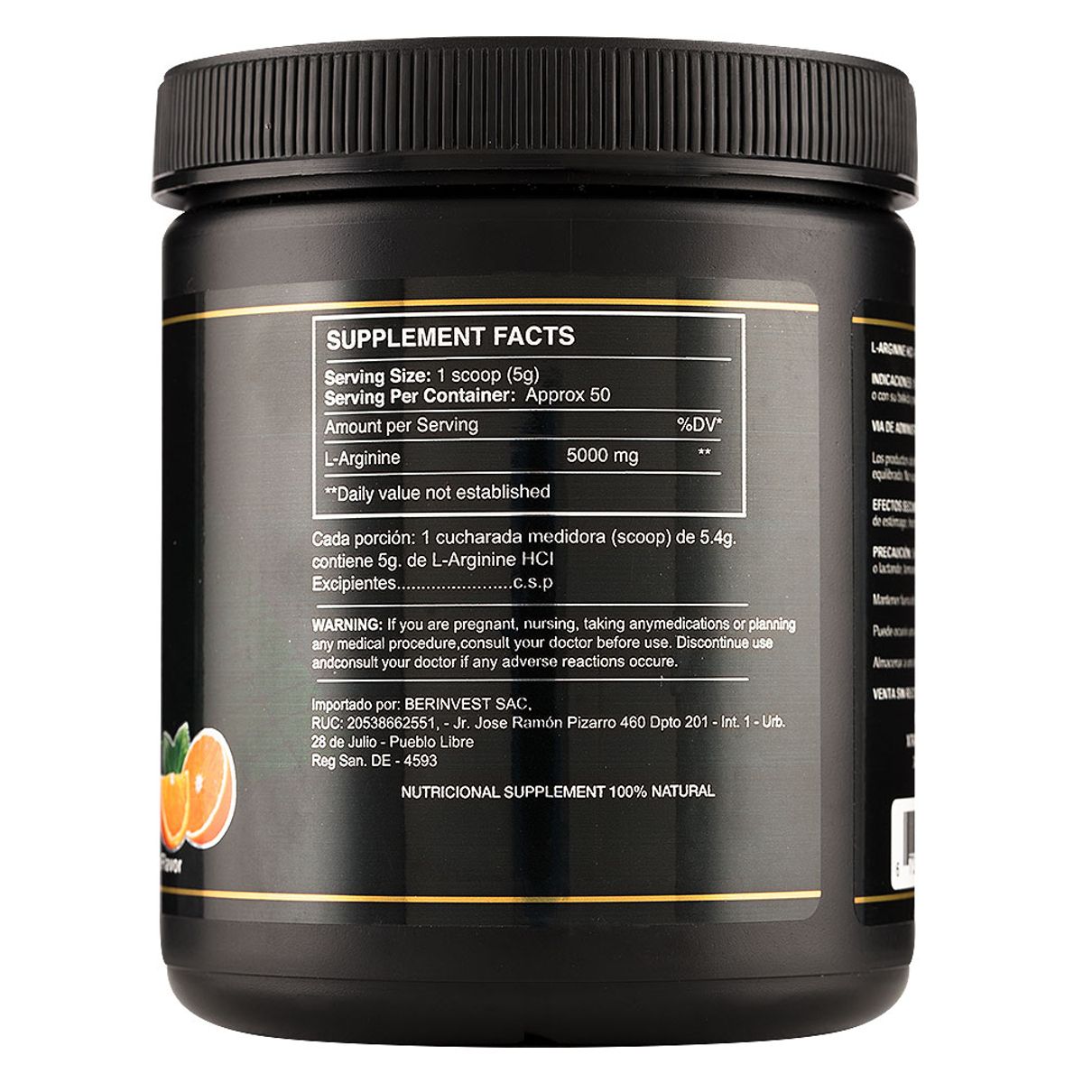 XTRALIFE NATURAL PRODUCTS - L Arginina HCL - 50 Servidas