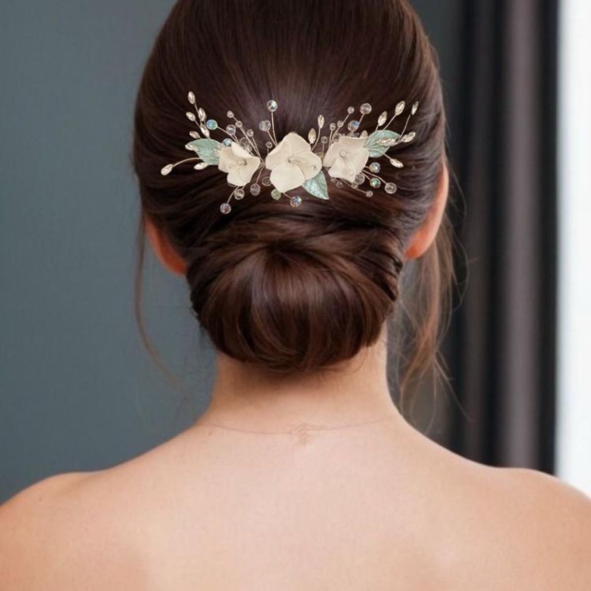 GENERICO - TOCADO TIARA ACCESORIO CABELLO JOYAS DE NOVIA