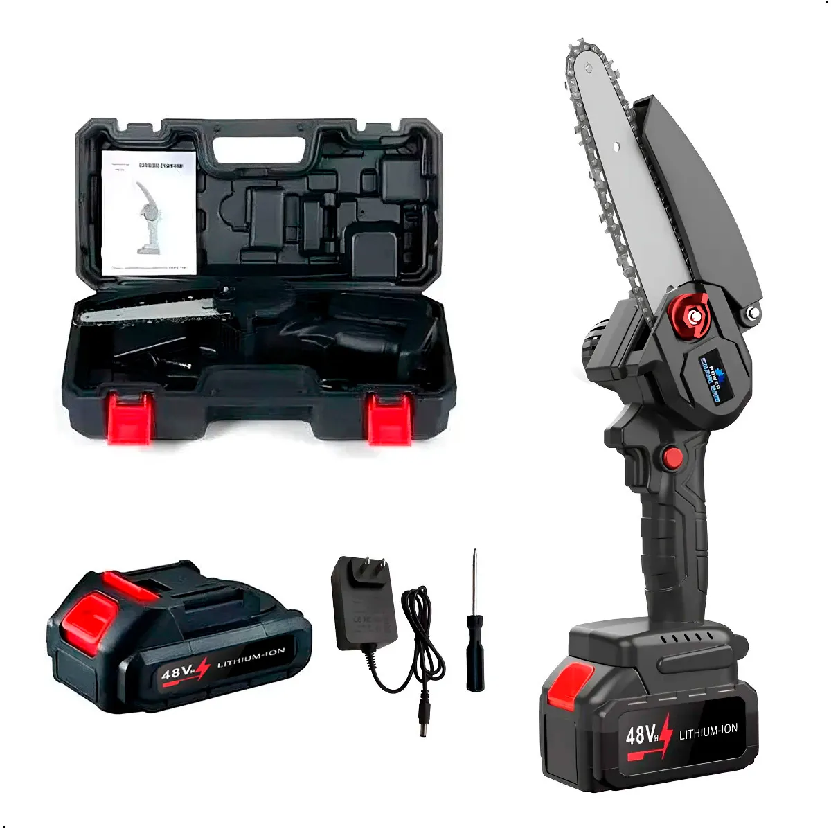 GENERICO - Minisierra Cadena Inalambrica Bateria Recargable 48v