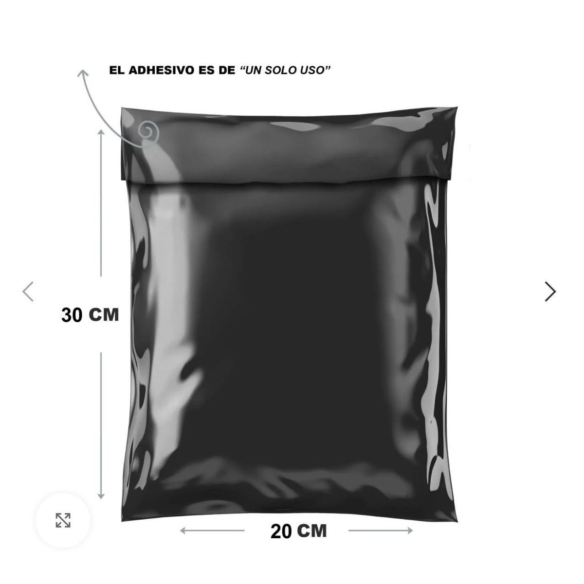 GENERICO - Bolsas E-commerce Autosellables Envios Ventas 30x20cm 100uN