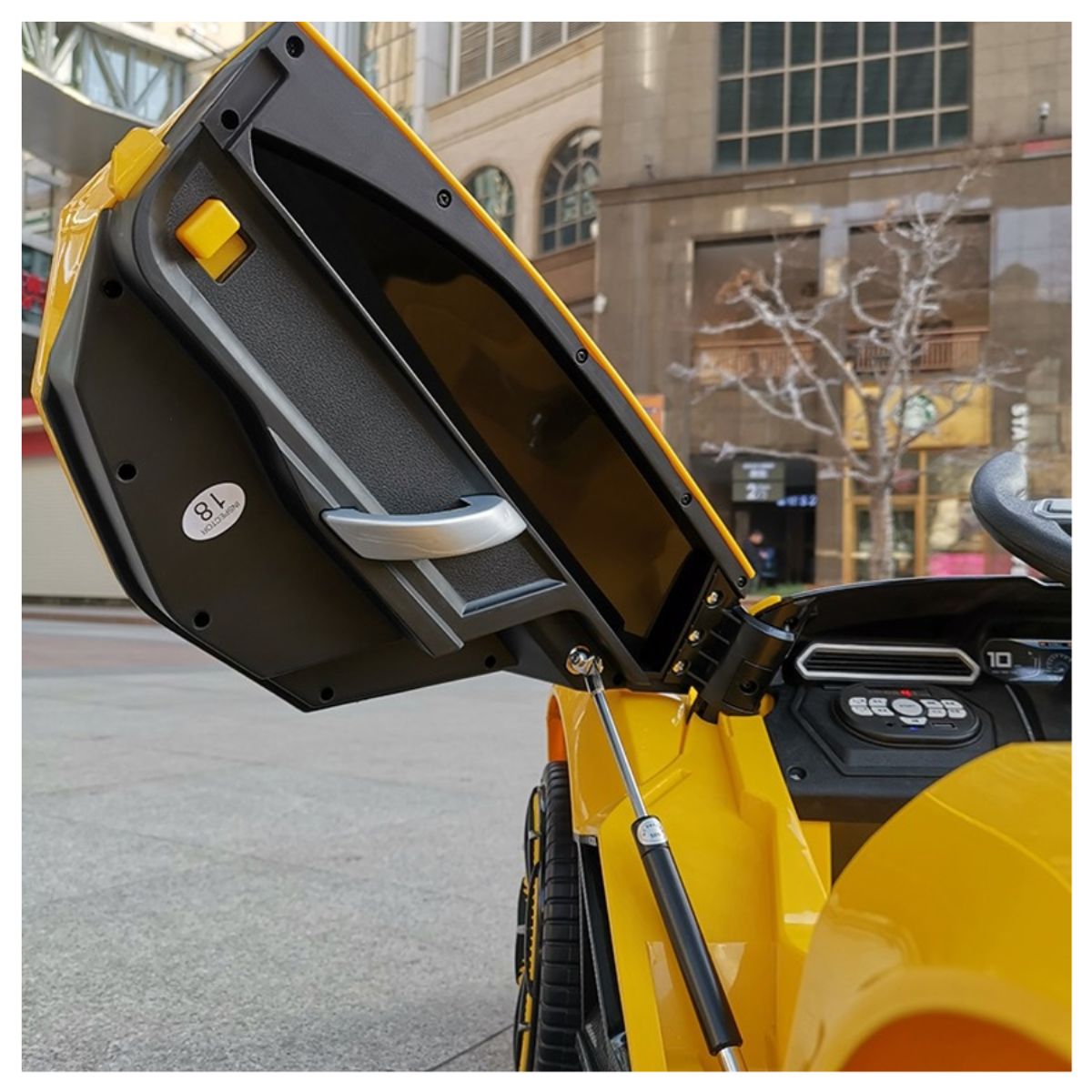 GENERICO - CARRO MODELO LAMBORGHINI ELECTRONICO AMARILLO PARA NIÑOS