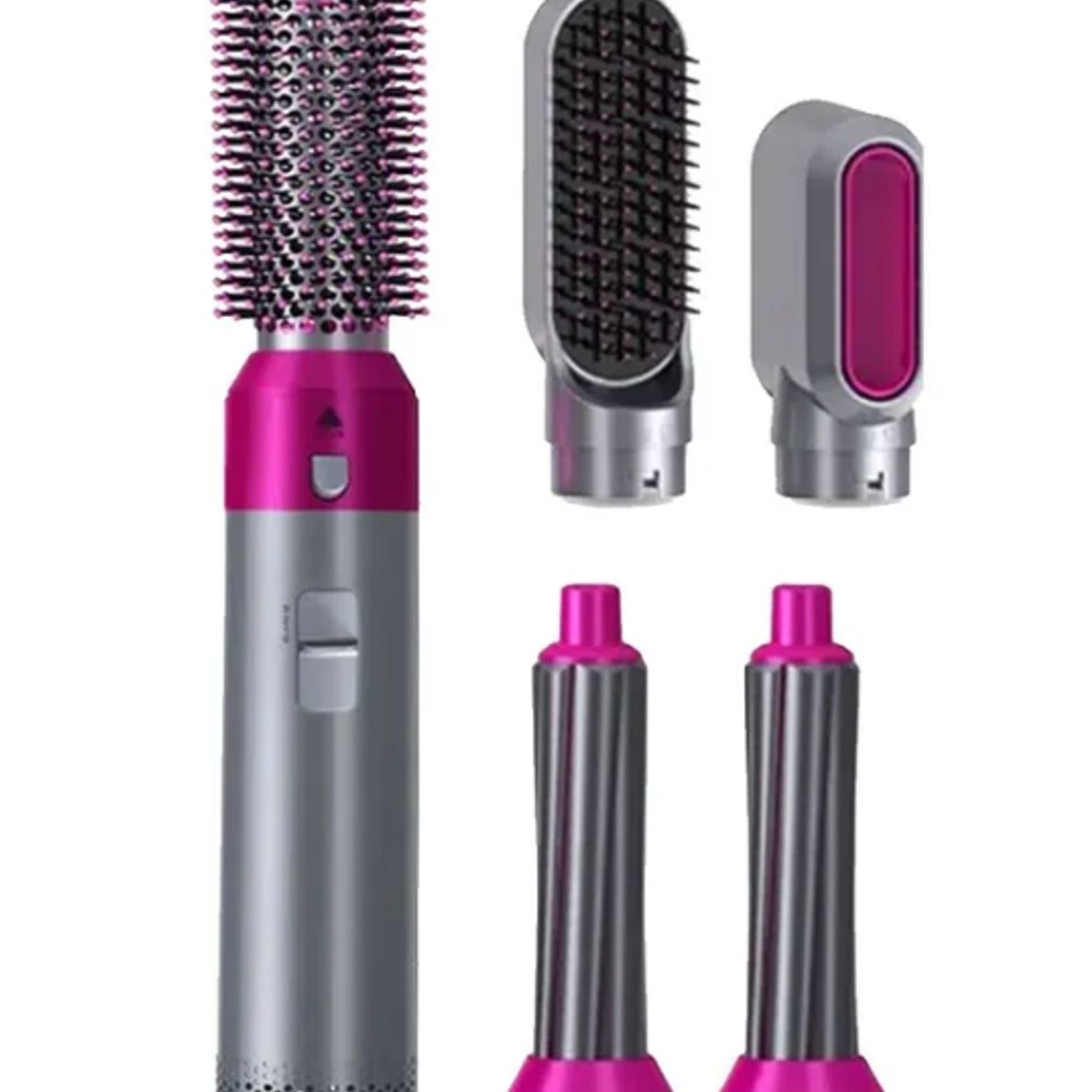 GENERICO - CEPILLO SECADOR 5 EN 1 MULTIFUNCIONAL PARA MUJER