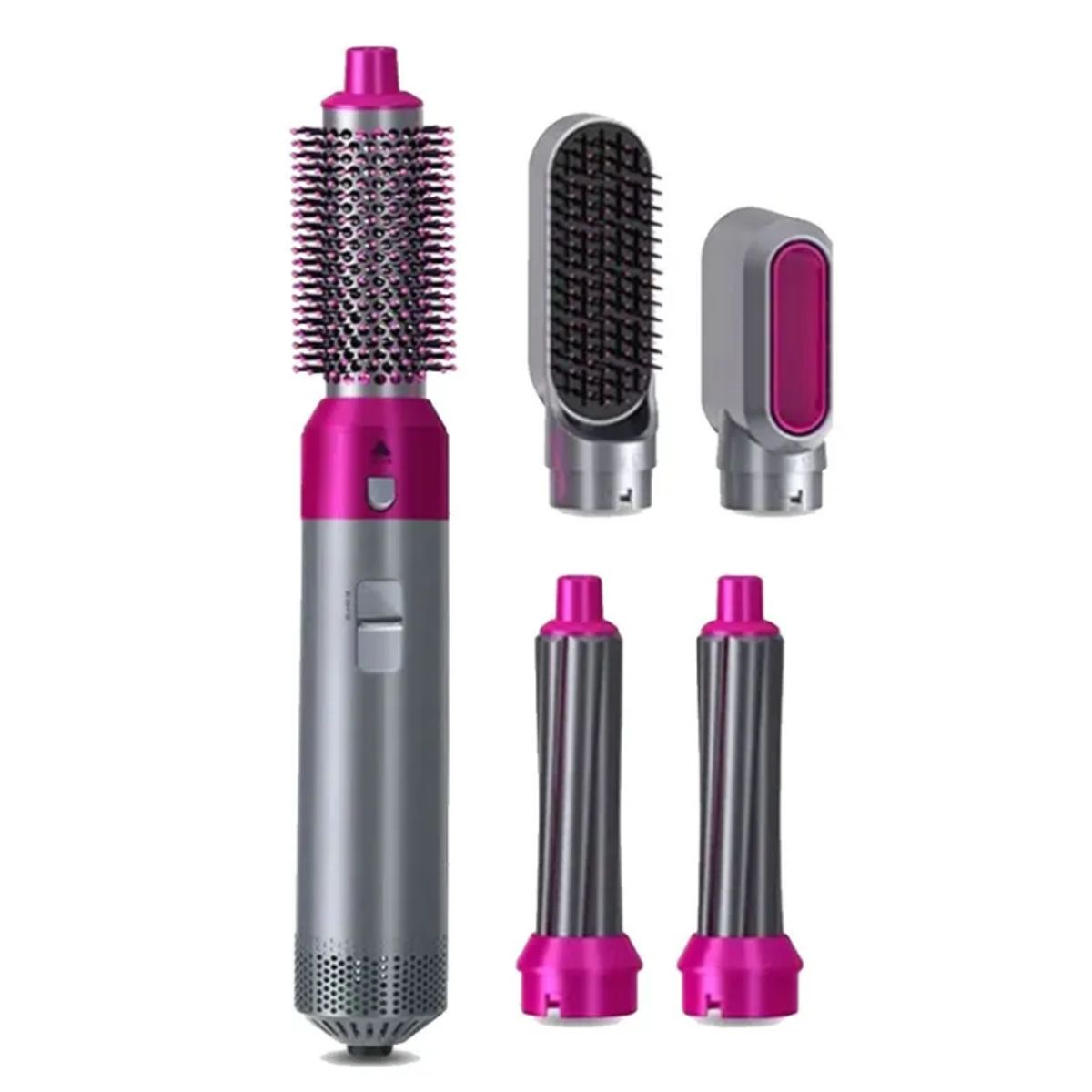 GENERICO - CEPILLO SECADOR 5 EN 1 MULTIFUNCIONAL PARA MUJER