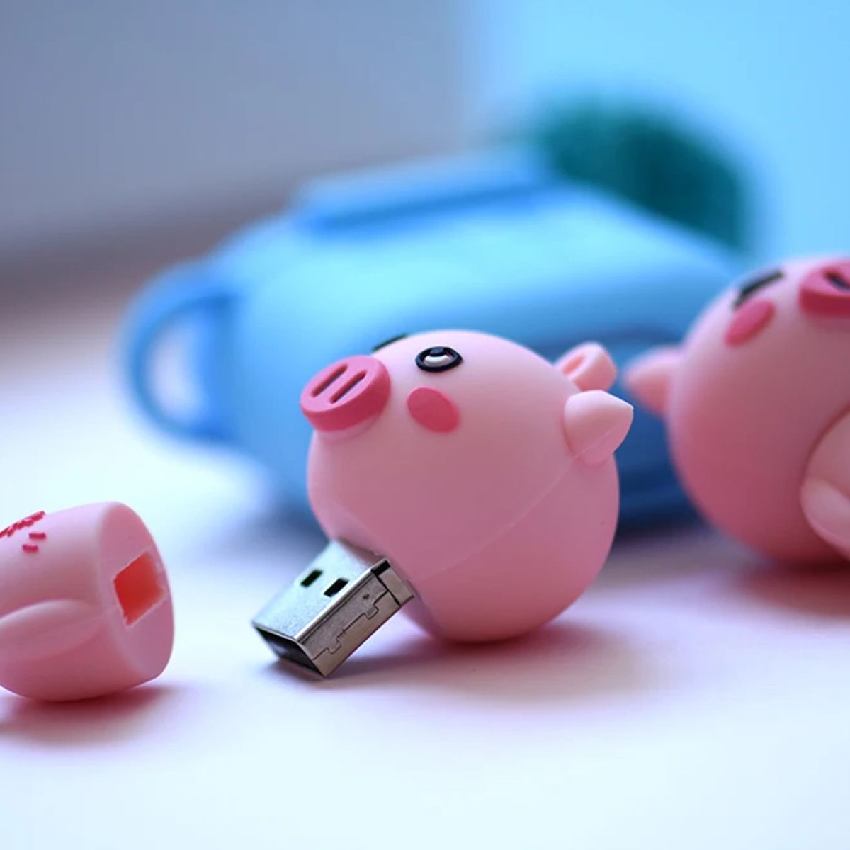 GENERICO - Usb pendrive pig Cerdita  32 Gb