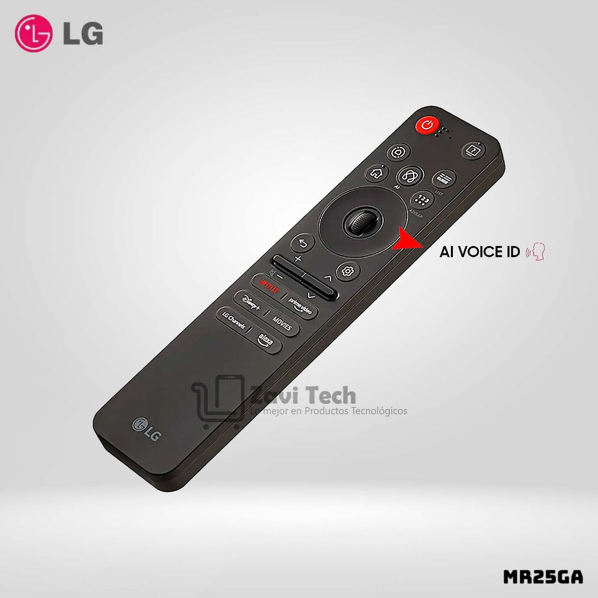 LG - Control Magic LG MR25GA AI Modelo 2025 - Negro