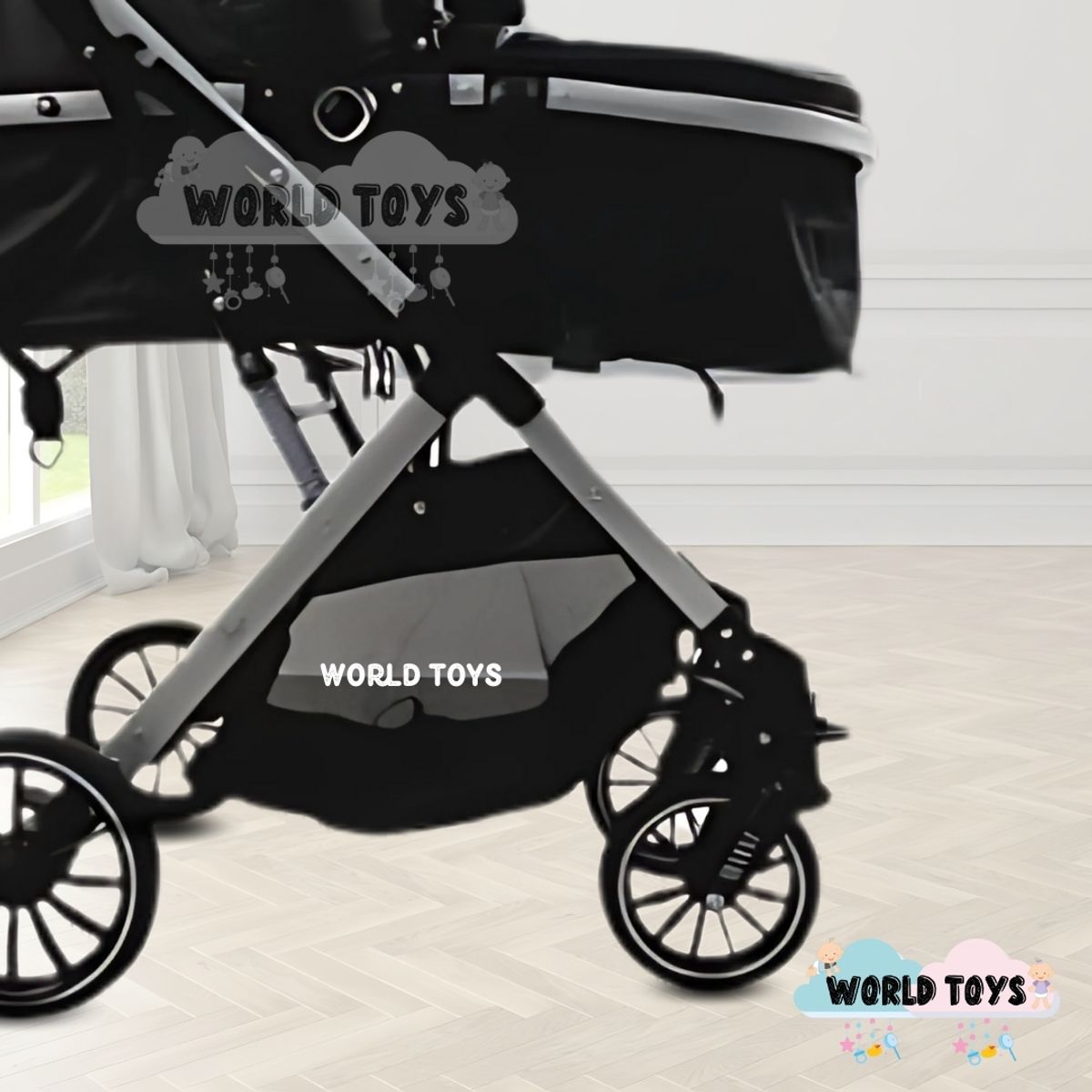 BABY - Coche Moisés de Lujo «IBIZA» Edición Limitada Black