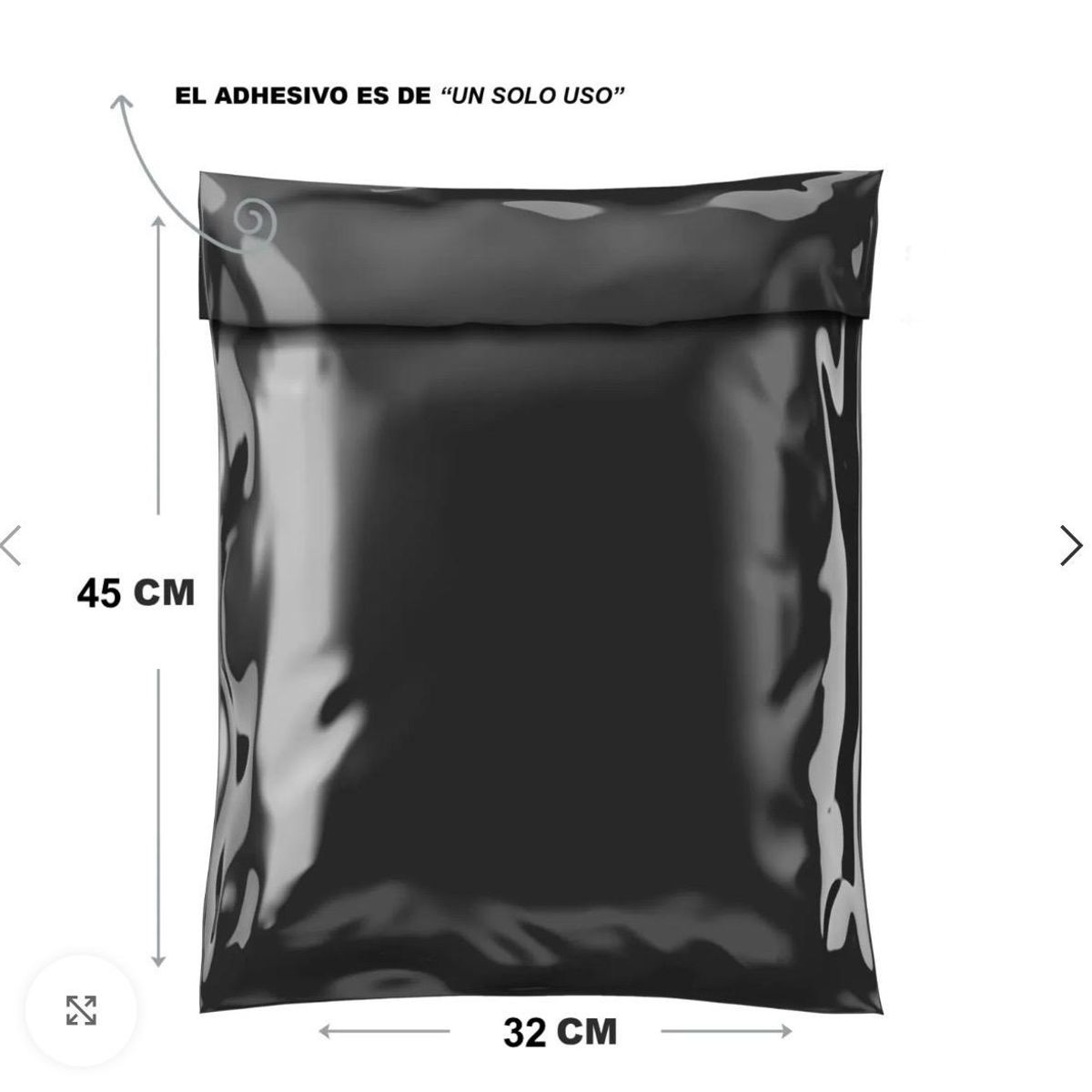 GENERICO - Bolsas E-commerce Autosellables Envios Ventas 45x32cm 50uN