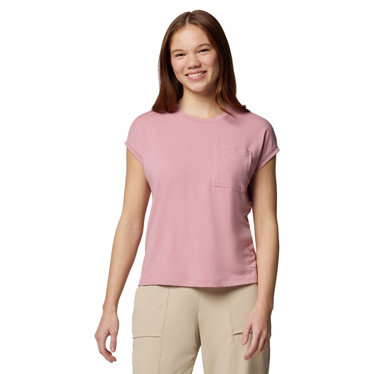 COLUMBIA - Polo Columbia Mujer Boundless Trek™ Rosado COLUMBIA