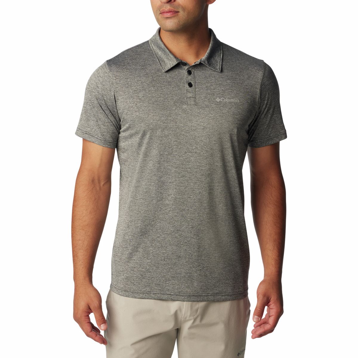 COLUMBIA - Polo Columbia Hombre Columbia Hike Negro COLUMBIA