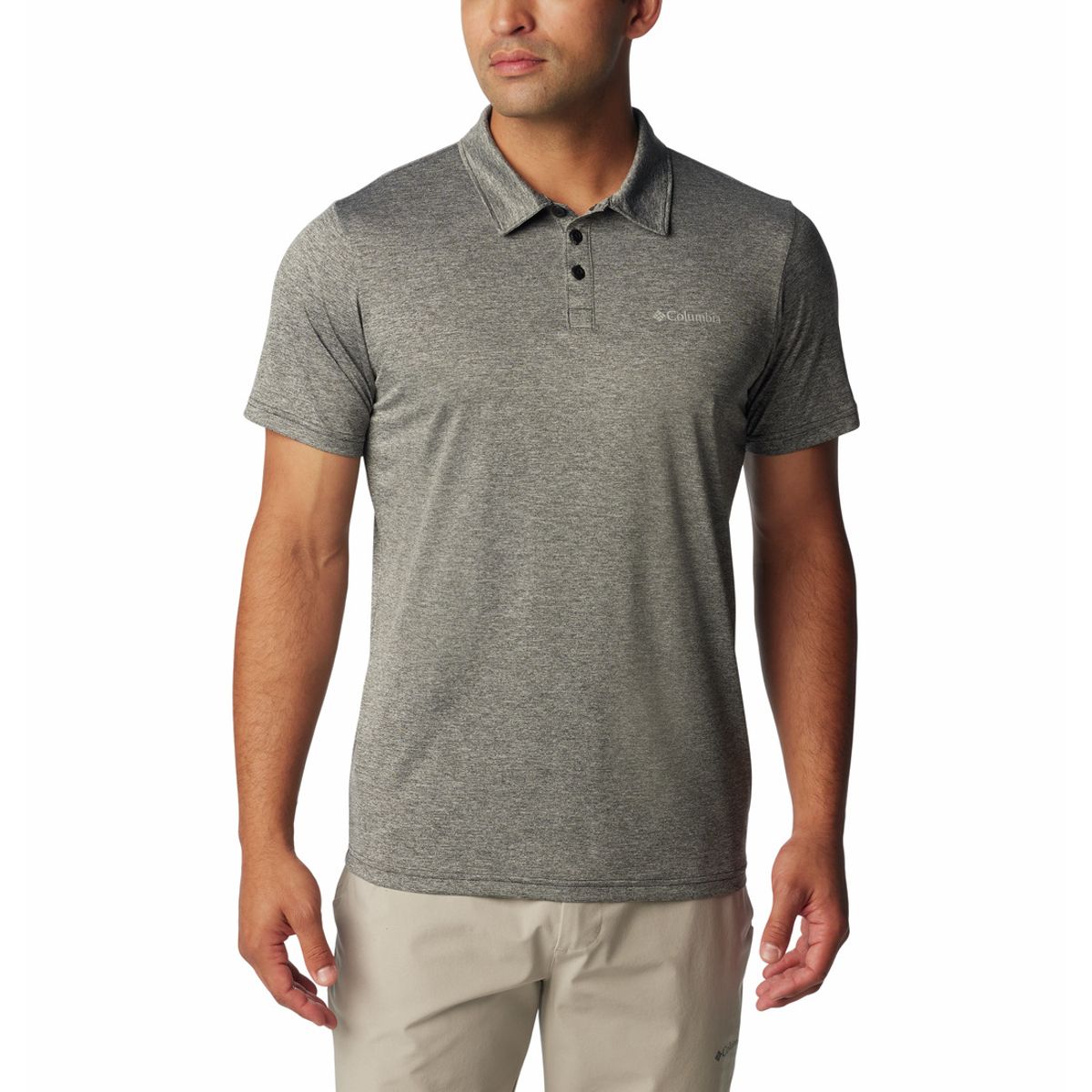 COLUMBIA - Polo Columbia Hombre Columbia Hike Negro COLUMBIA