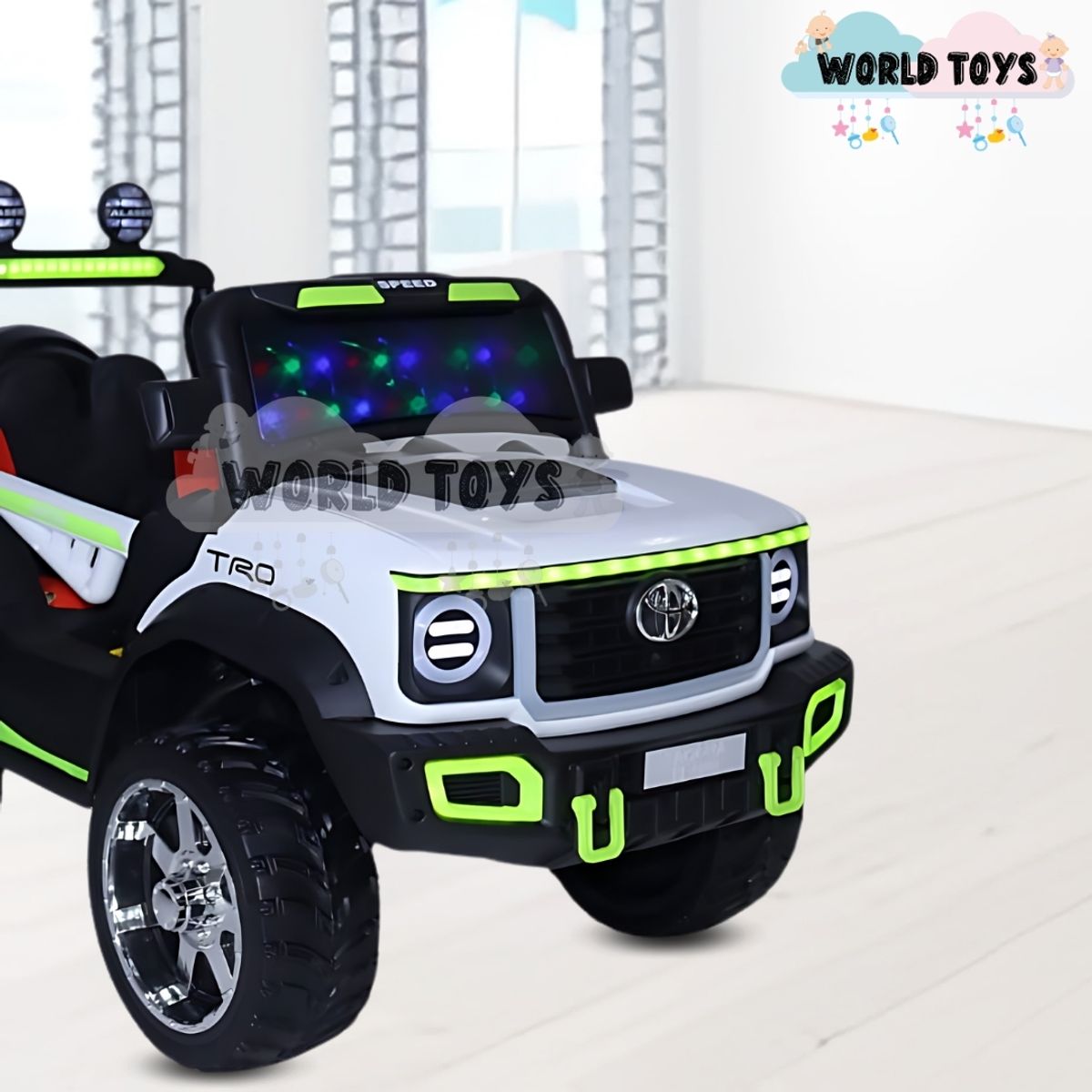 BABY - Carro a Bateria «ALTOYIN II» Edicion Limitada White