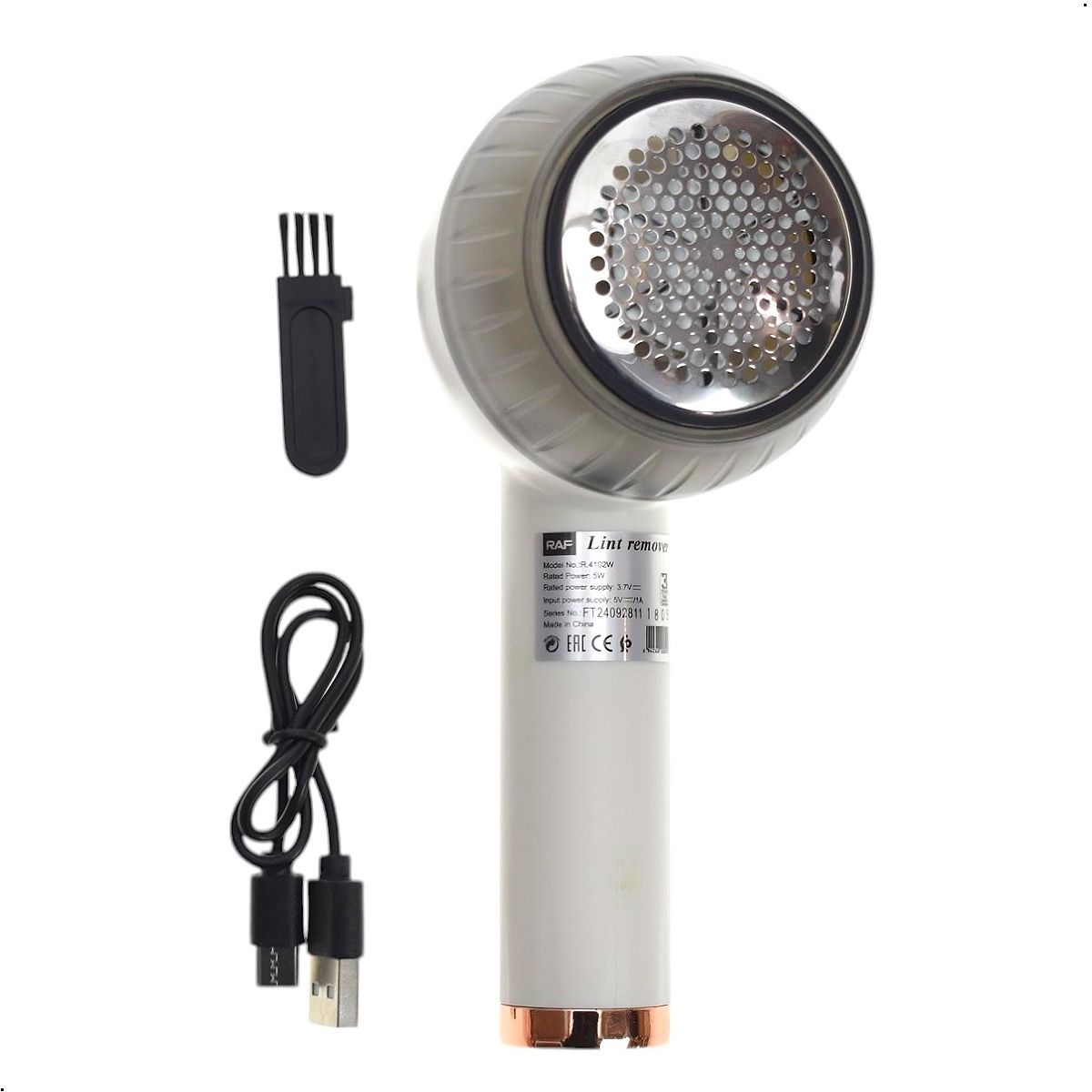 RAFF - Removedor Raf R4102W Quita Pelusas Portatil Recargable
