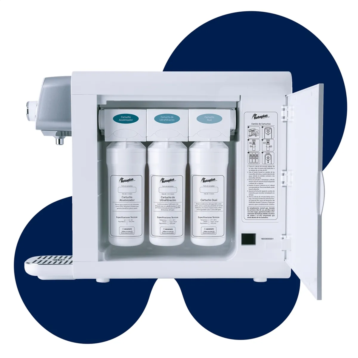 ROTOPLAS - Purificador y Alcalinizador Rotoplas - 300132