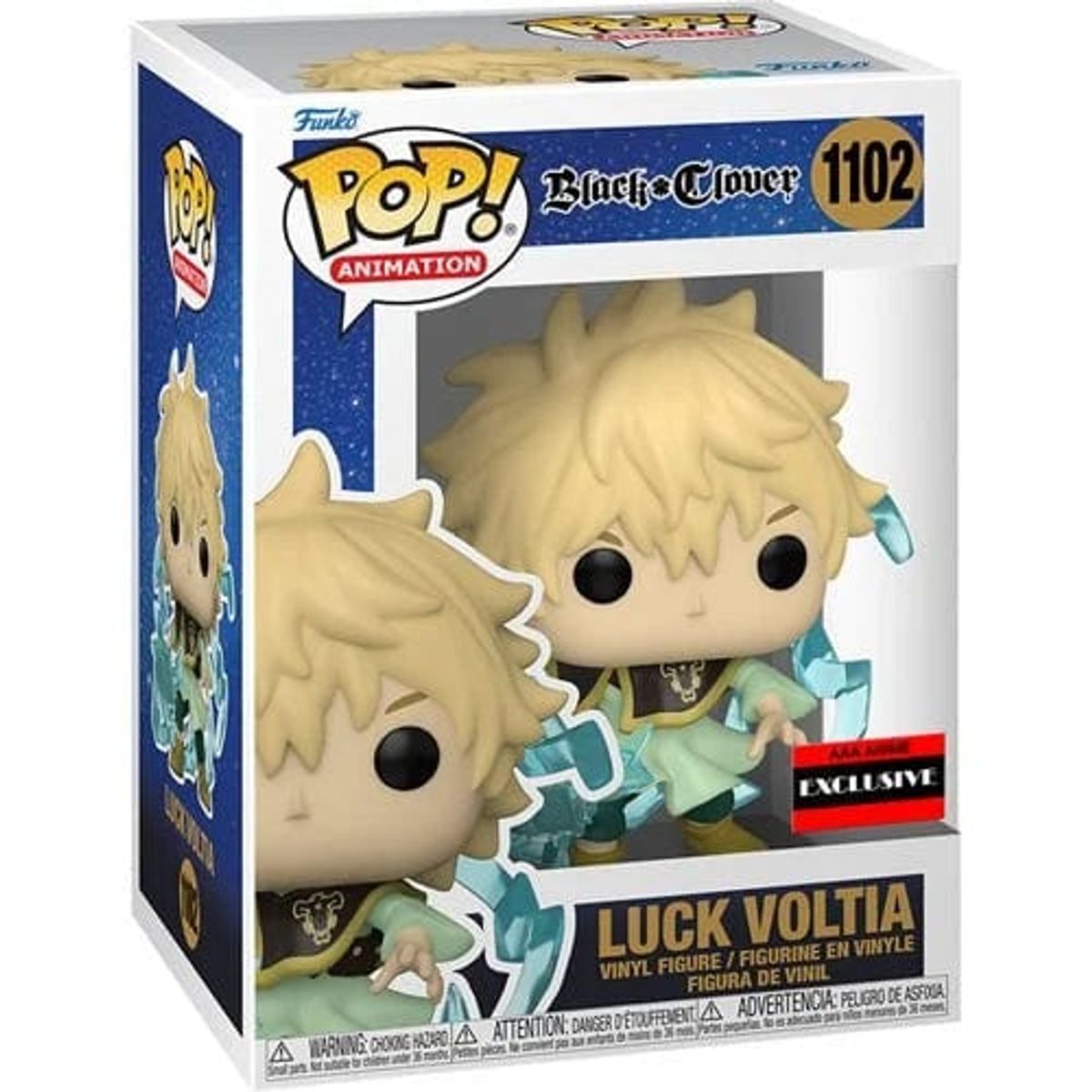 FUNKO - Funko Black Clover N° 1102 Luck Voltia AAA Anime Exclusive