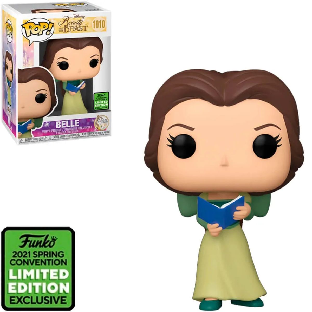 FUNKO - Funko Disney N° 1010 Belle ECCC 2021 Shared Sticker