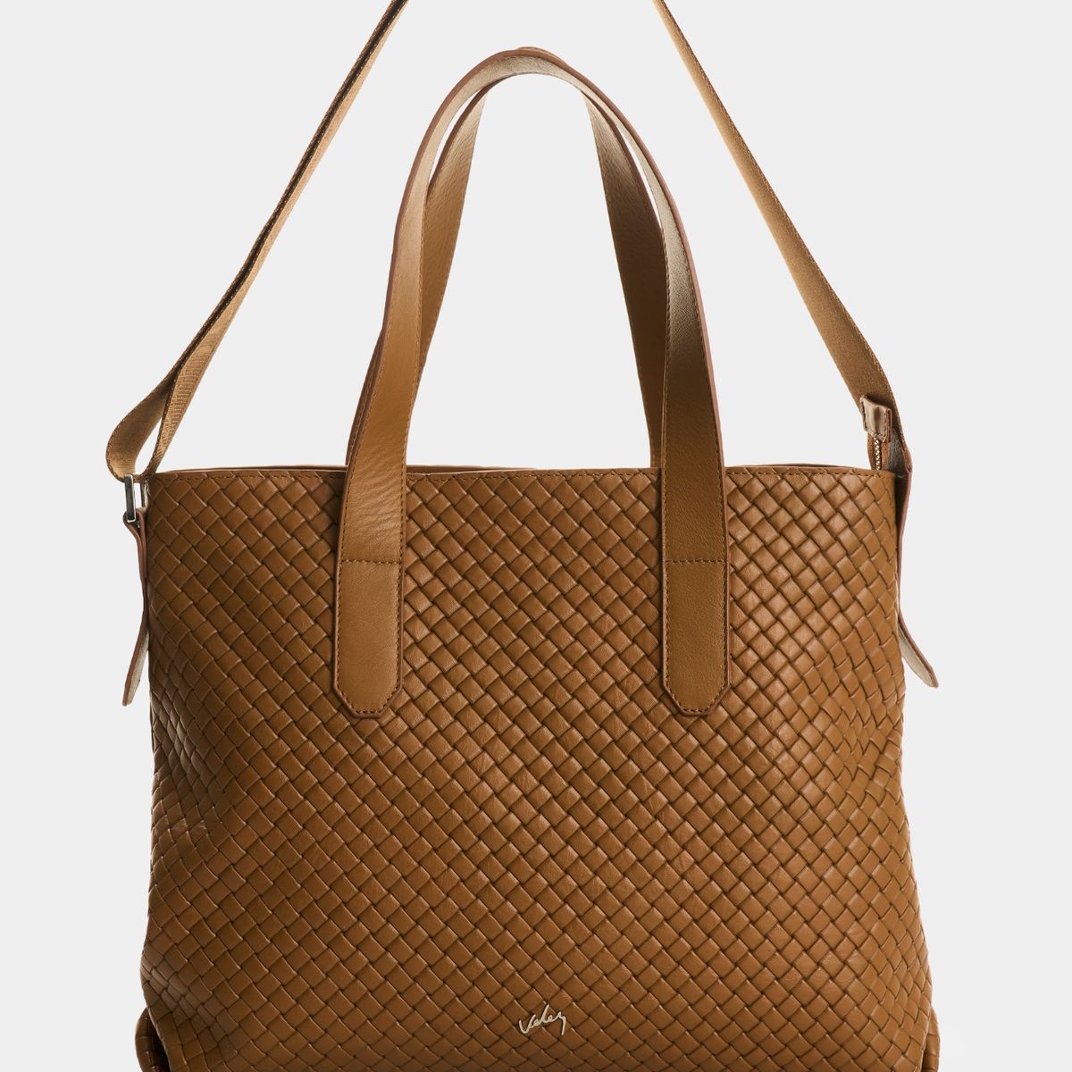 VELEZ - Vélez Shopping De Cuero Grabado Para Mujer Ocaso Miel