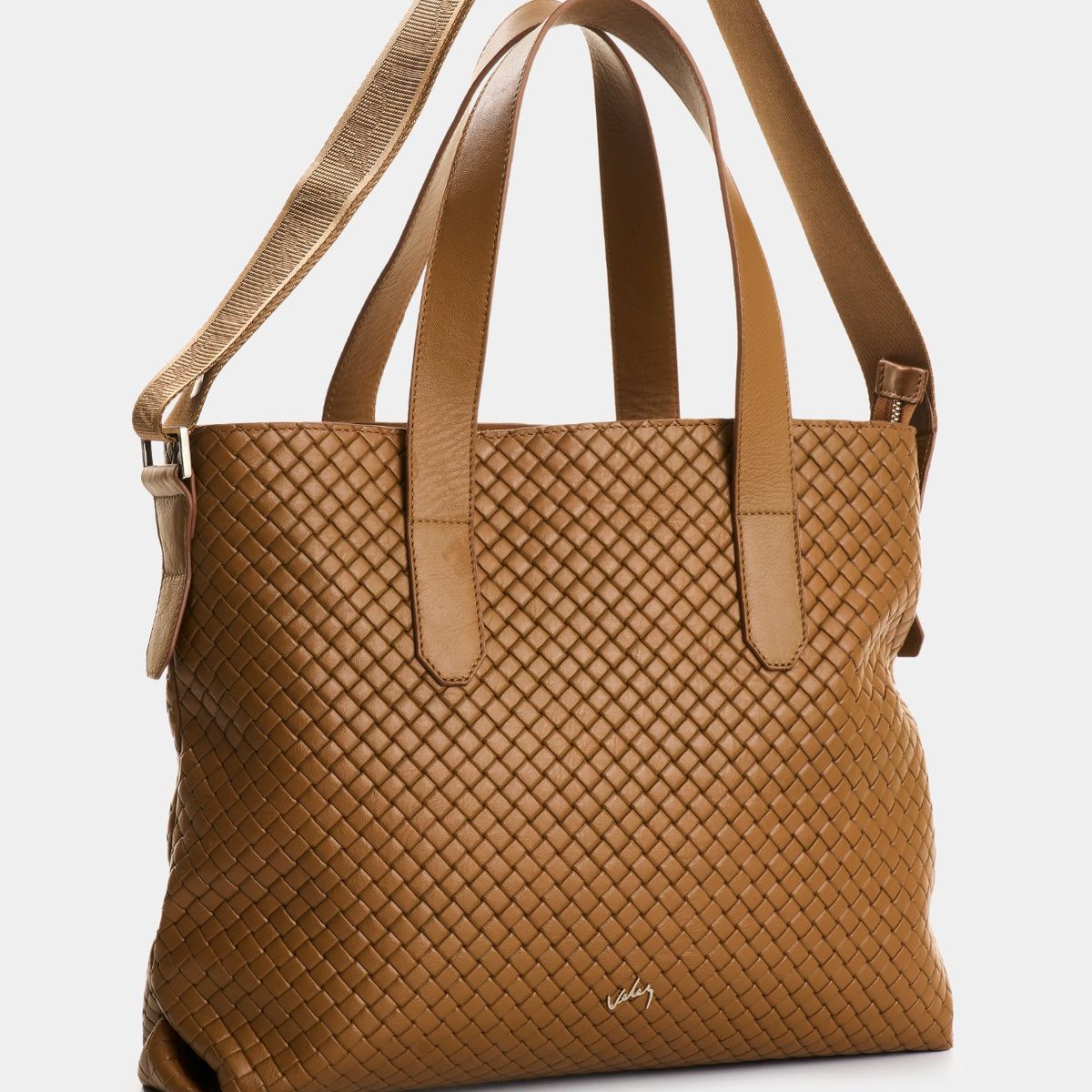 VELEZ - Vélez Shopping De Cuero Grabado Para Mujer Ocaso Miel