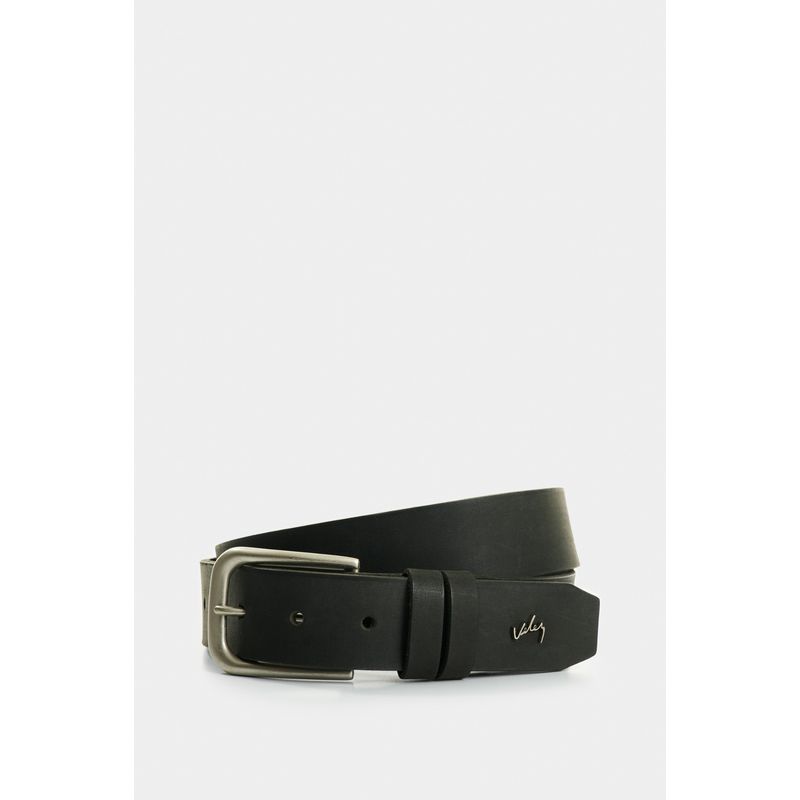 VELEZ - Vélez Cinturón Unifaz De Cuero Para Hombre Hazel Negro