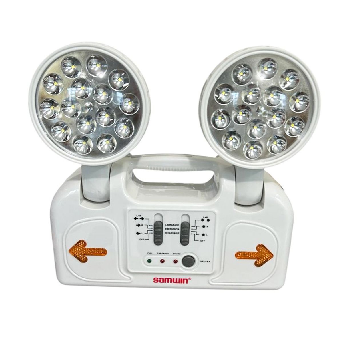 SAMWIN - Luz Lampara Led De Emergencia Recargable Samwin 12 Horas Smd