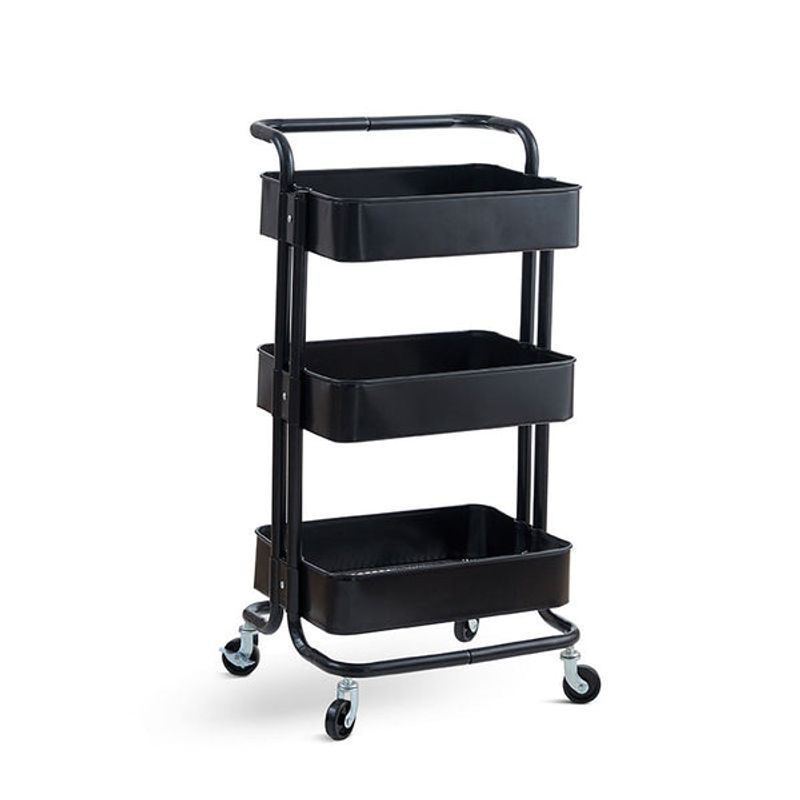 PIA COPELLO STORE - Carrito Repisa Móvil 85 cm - Negro
