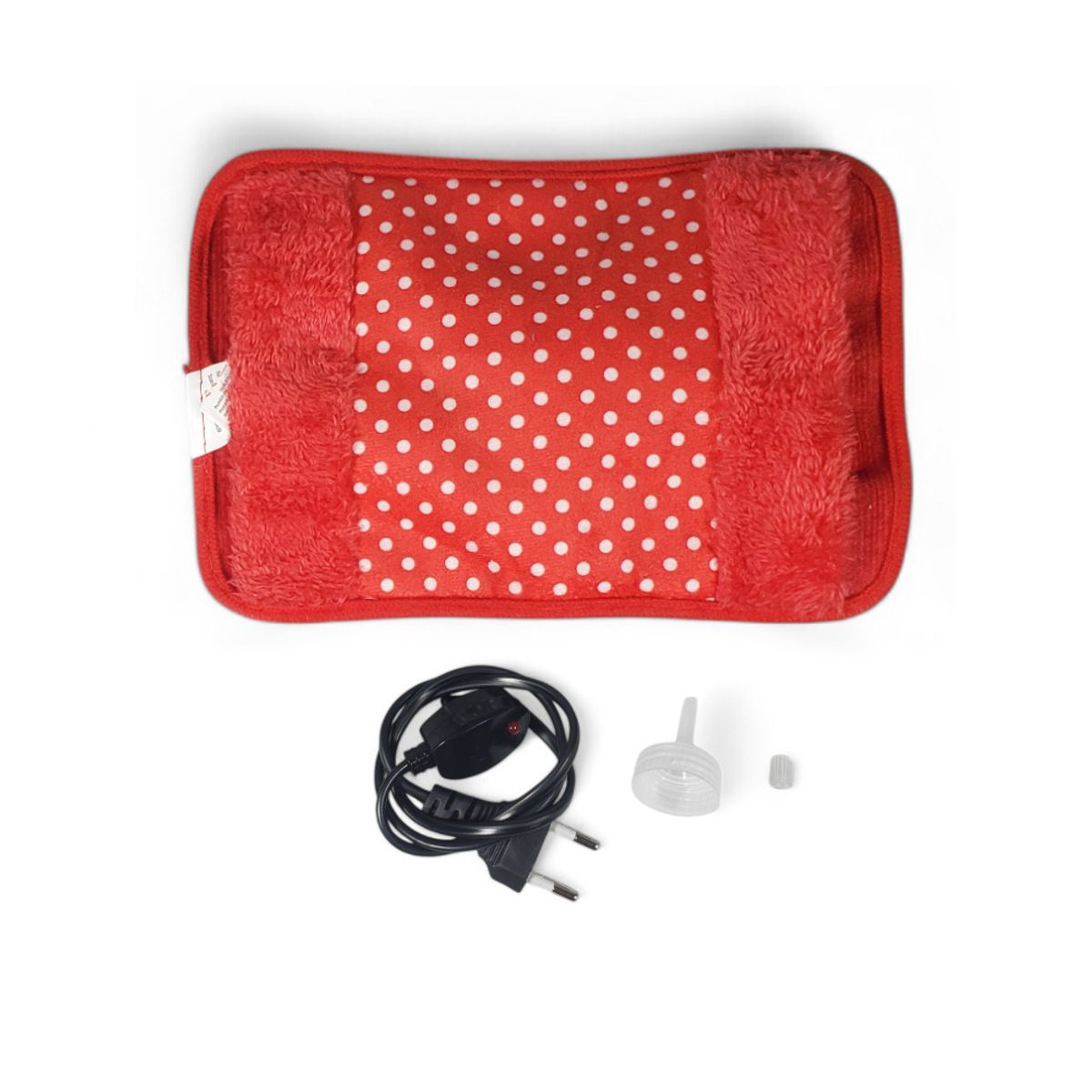 GENERICO - Bolsa de Agua Caliente Electrica Termica Roja