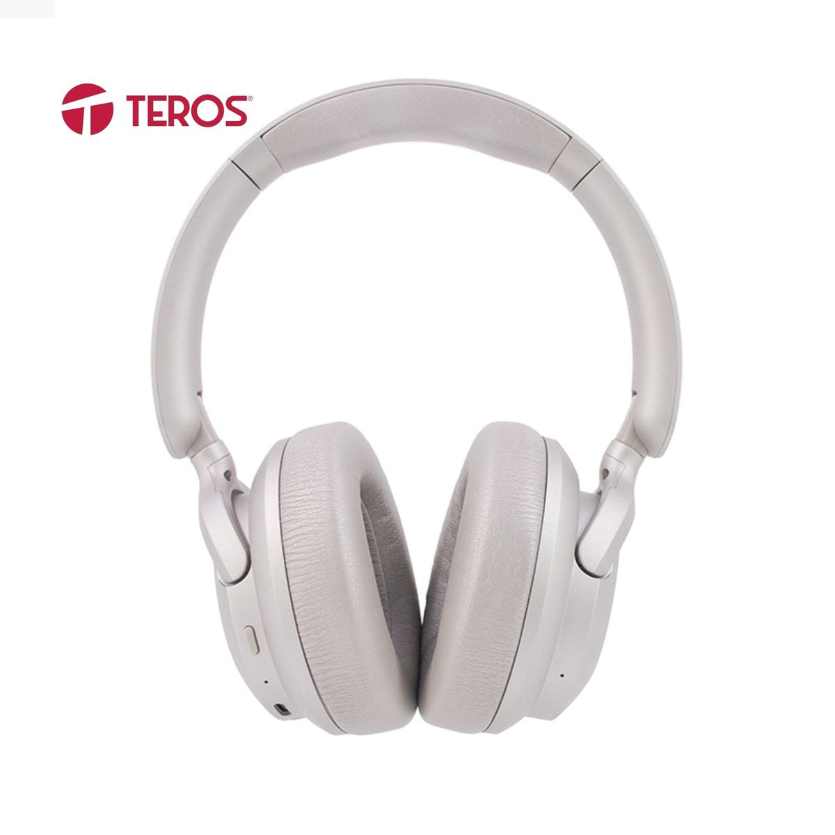 TEROS - AUDÍFONO INALÁMBRICOS TEROS TE-8038NE USB-C NATURAL TITANIUM