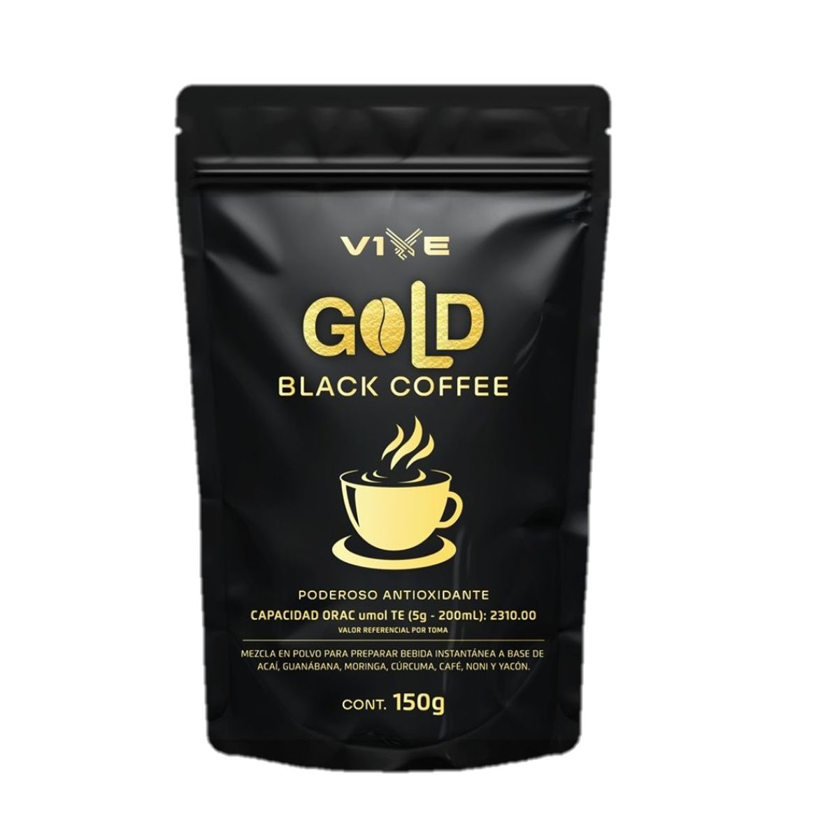 GENERICO - Gold Black Coffee-Poderoso Antioxidante-Vive Diferente & Saludable