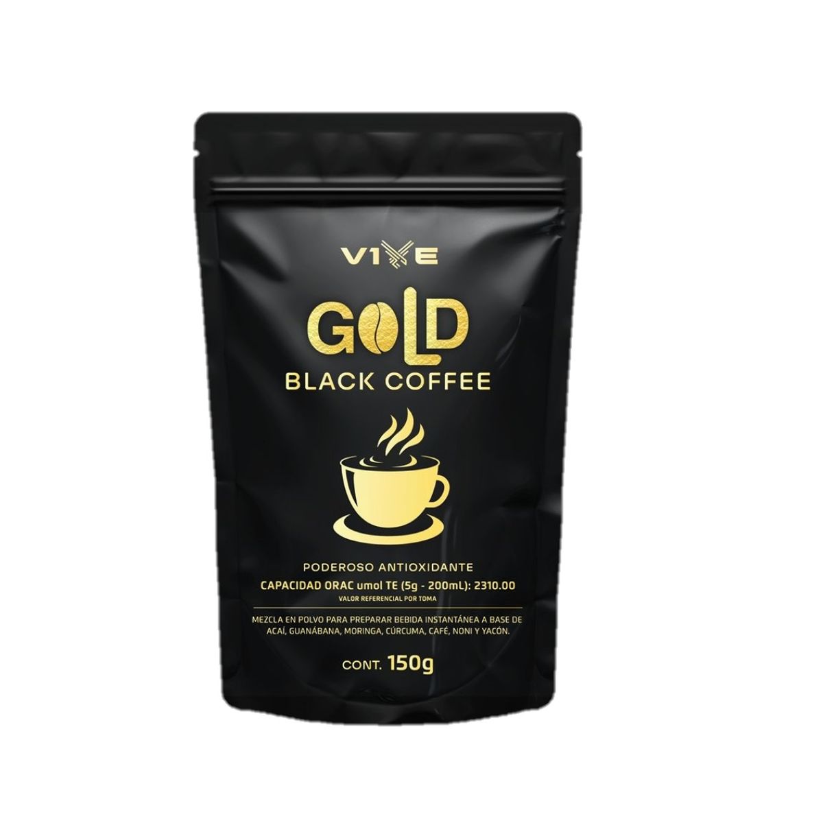 GENERICO - Gold Black Coffee-Poderoso Antioxidante-Vive Diferente & Saludable