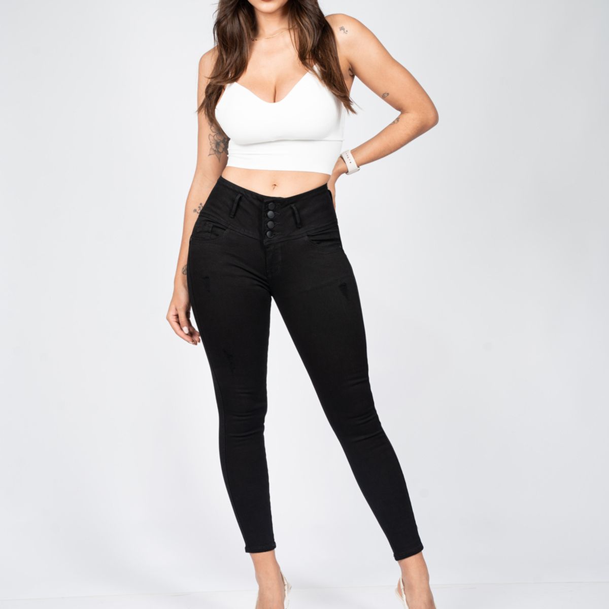 SASSARI - SKINNY CIELO MARCA SASSARI