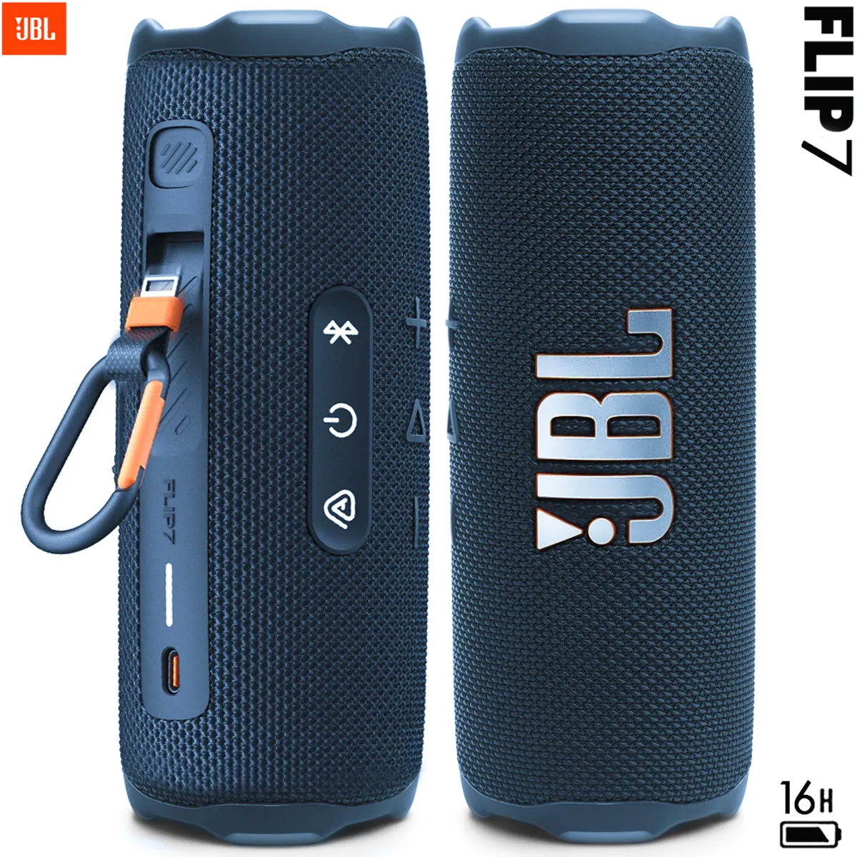 JBL - JBL Flip 7 Parlante Bluetooth 5.4 Acuatico Extra Bass IP68