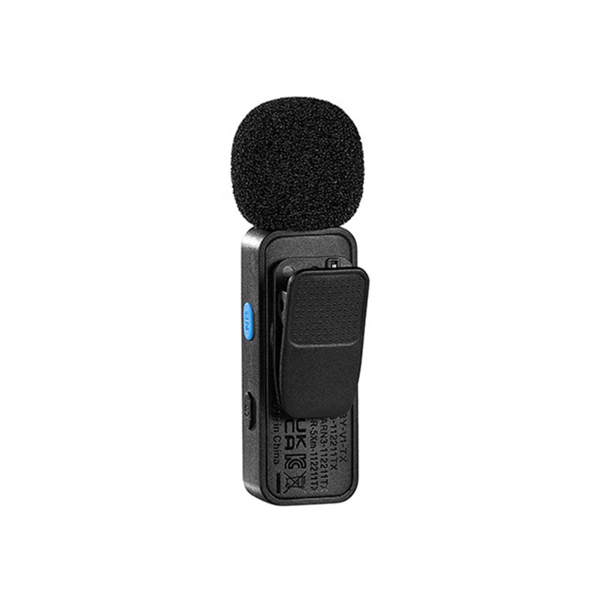 BOYA - Micrófono Inalámbrico Solapa Boya By-v10