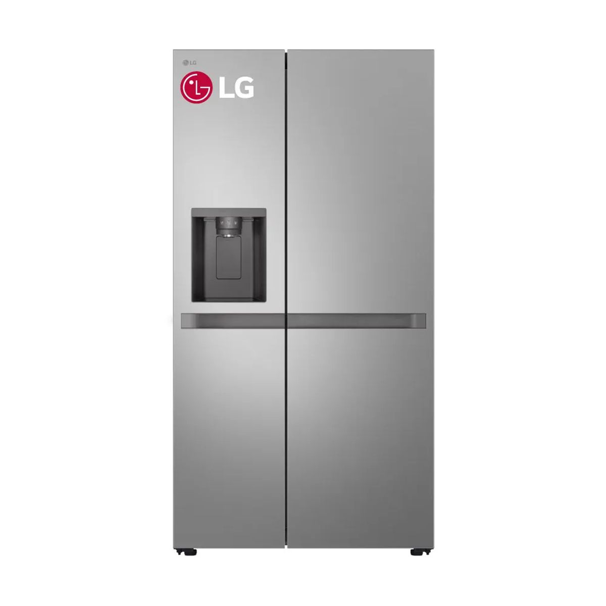 LG - Refrigeradora Side by Side No Frost 625 Litros Plateado LG GS66SPY