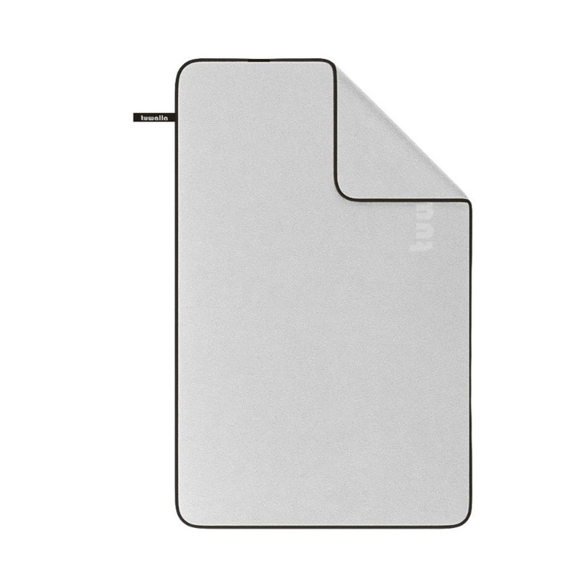 TUWALLA - Toalla de Microfibra Tuwalla L 80x130cm Gris Claro